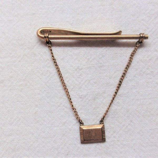 Vintage gold filled Anson Tie Clip marked 1/20 12k GF. Good used condition