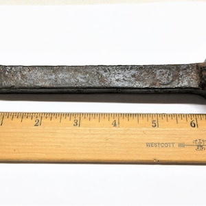 Old rusty railroad spike for decoration or impact tool. 6.5&quot; spike is straight.