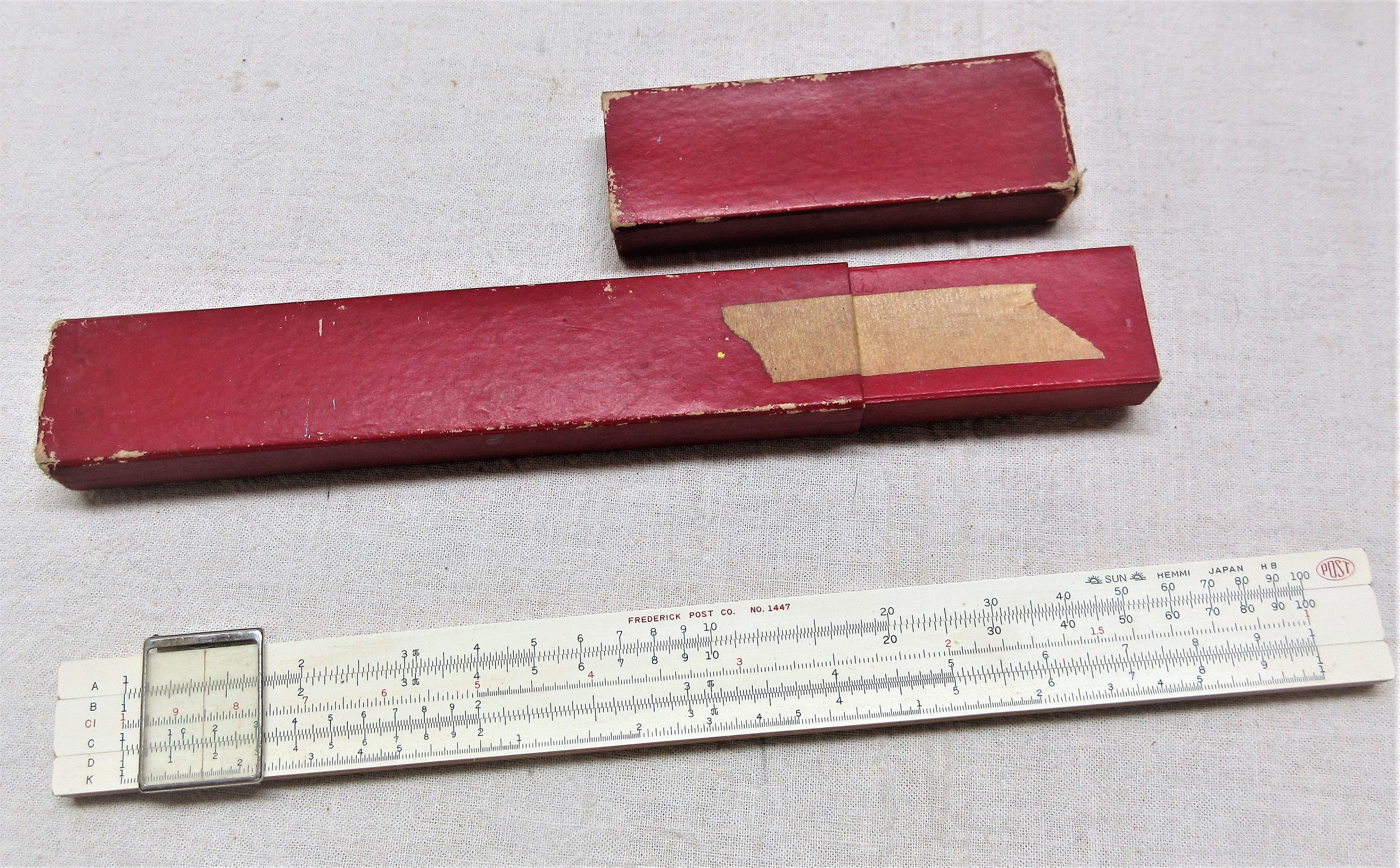 Architectural Drawing Rule. Frederick Post No 1447 Versalog Ruler 