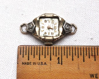 Benrus Women's Watch: Working Movement, Back Marked RGP. Missing Parts