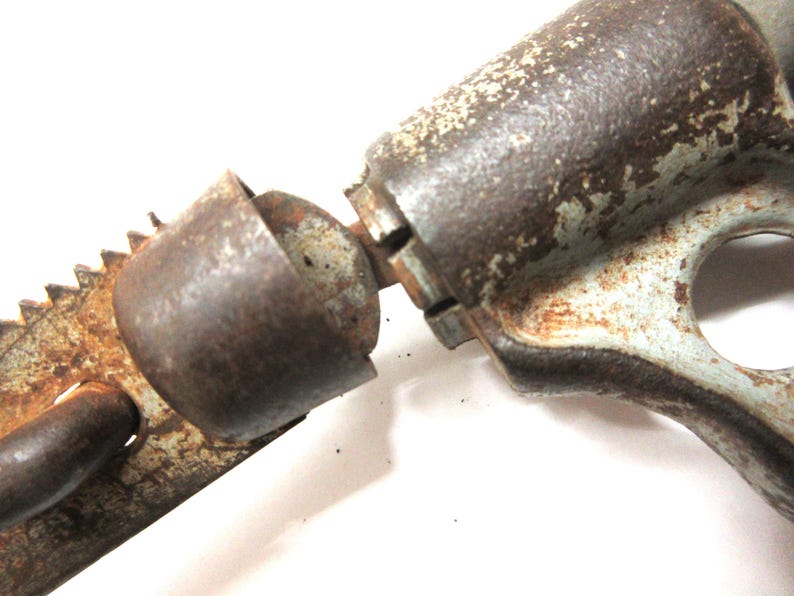 Vintage Adjustable Keyhole Saw, Hack Saw With a Pistol Grip Metal