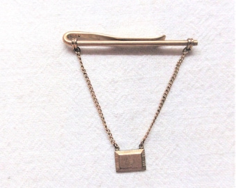 Vintage Anson gold filled Tie Clip marked 1/20 12k GF.