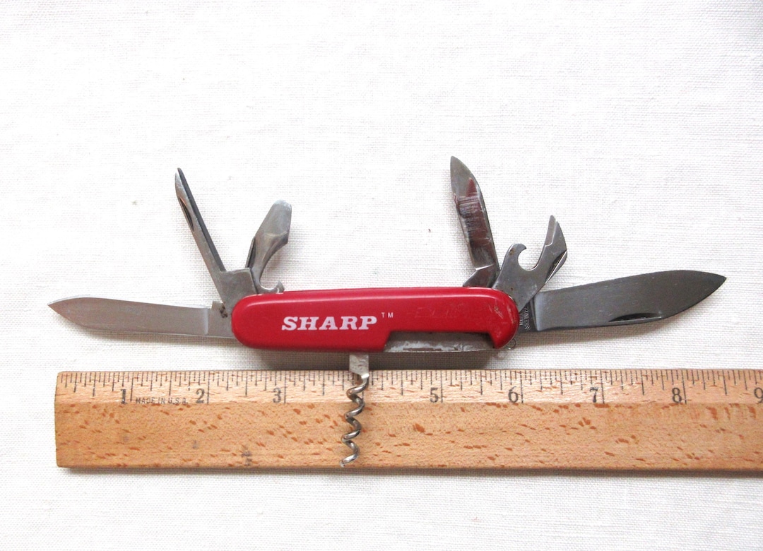 Sharp Brand Multi Tool Camp Knife Marked Stainless, Japan. - Etsy
