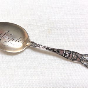 Antique sterling Shriners 4&quot; souvenir spoon from 1907.