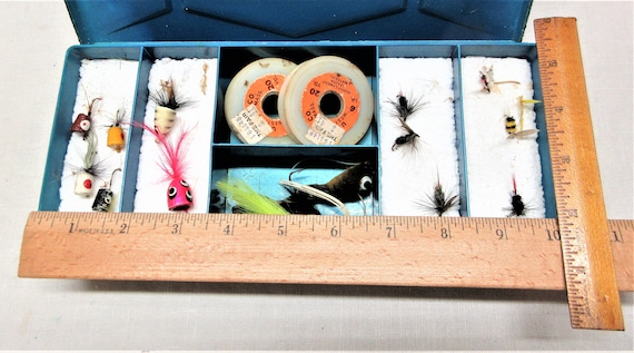 Vintage and Antique Fly Fishing Fresh Water Lures. Lure Collection