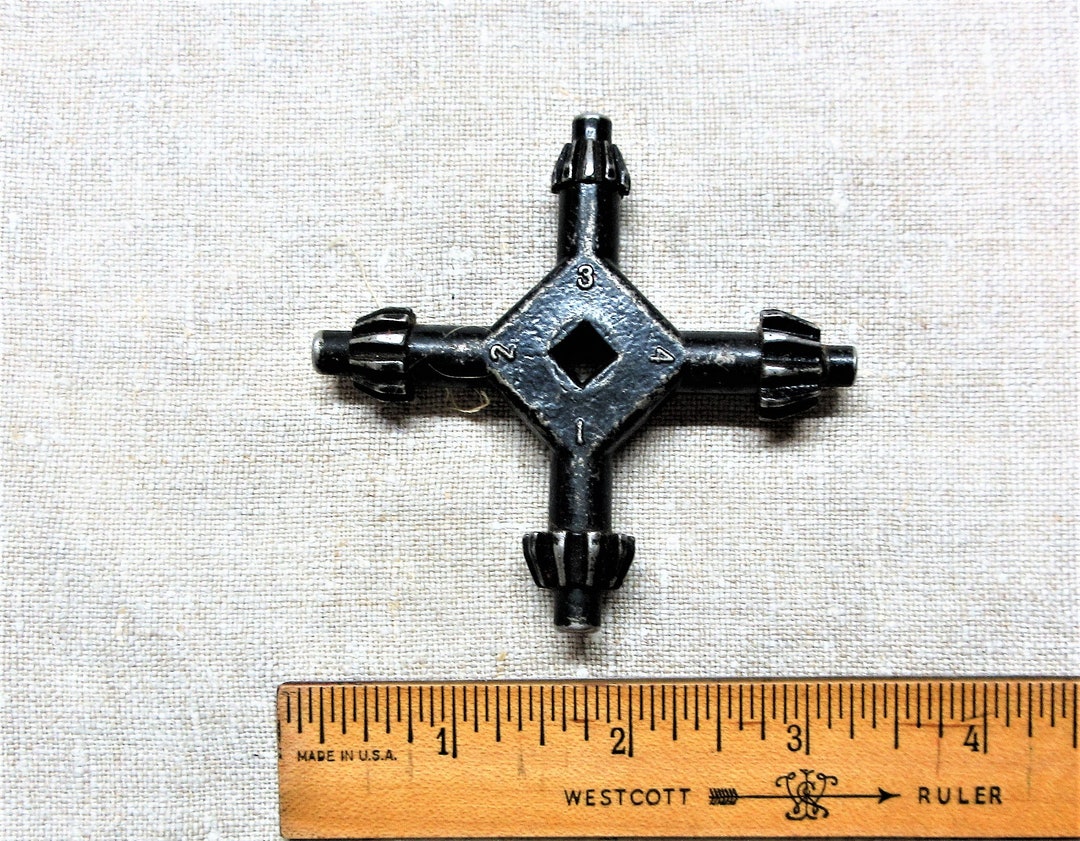 Multi Chuck Key. 4 Way Master Chuck Key for Drill Presses and Etsy