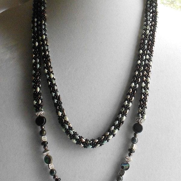 Wrap Around Necklace Etsy