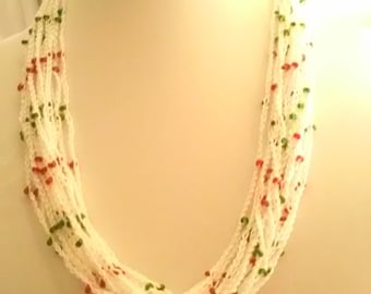 Urlaub Perlen Halsband. Handgemachte Halskette