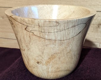 Spalted Maple bowl #758