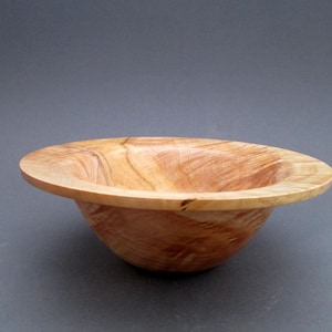 Curly Maple bowl # 564