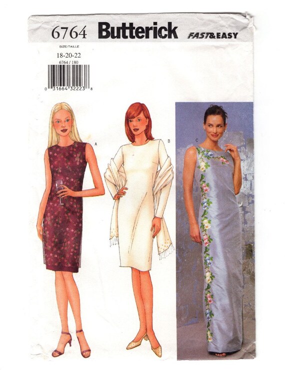 Sewing Pattern for Women Misses Formal ...