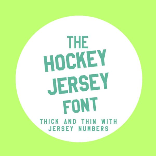 Hockey Alphabet Art Etsy