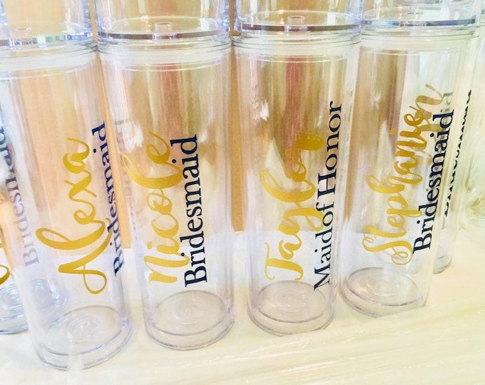 Bulk Wedding party favors, Personalized Tumblers, Gifts