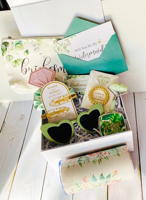 Bridesmaid Proposal Box: Custom Bridal Party Gift Set