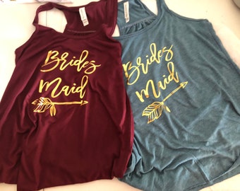 Beach Bachelorette Party Tanks, Girls Trip Shirts, Matching Bridesmaid Shirts, Set of 5, Set of 8 - choose qtys