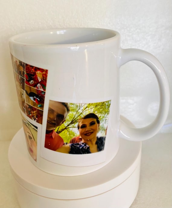 Custom Photo Mug: Personalized Handwriting Gift with Free Gift Box