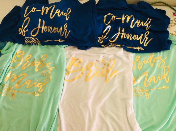 Bridesmaid Shirt matching, Bachelorette Party Shirts, Bridesmaid Tank Tops, Gifts