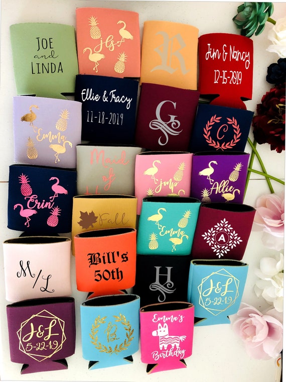 Custom Event Can Holders: Corporate, Wedding, Birthday