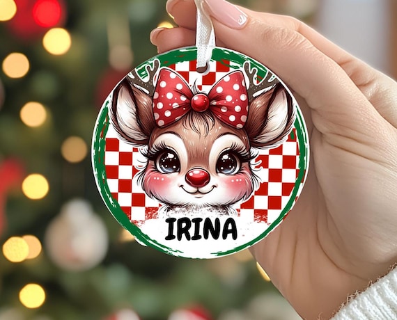 Baby's First Christmas Reindeer Ornament