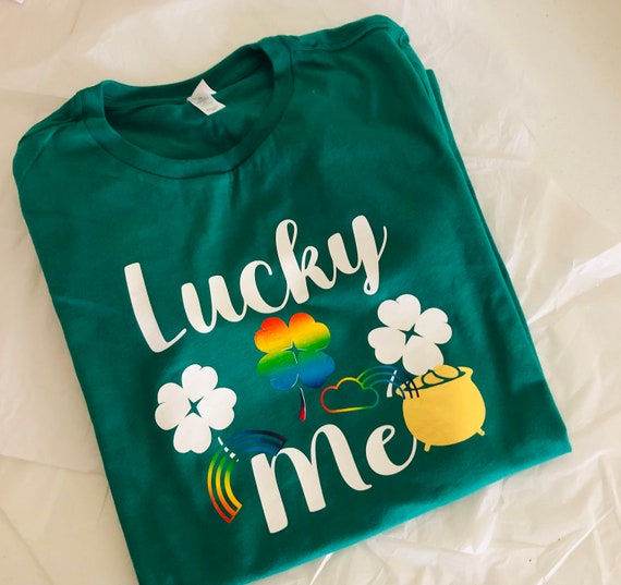 St. Patrick's Day Shirt: Lucky Me Clover Tee