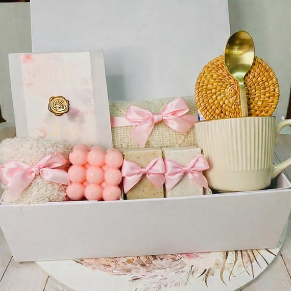 Self Care Gift Box – Cozy Blanket Gift Basket - New Employee Welcome