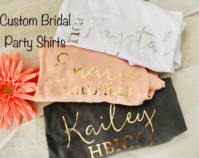 Matching Bridal party tees, Destination Bachelorette party T-Shirts, Gifts