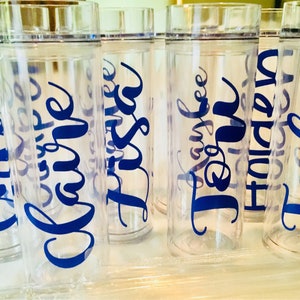 Bridal Party Tumblers with names, Wedding favor for Guests in Bulks, Gifts