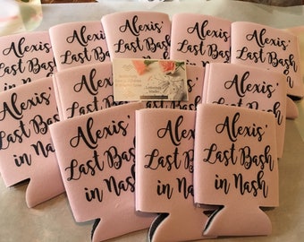 Blush Pink, Bridesmaid Proposal Can Cooler, Personalized Bridal Party Gifts, Bridesmaid Asks, Gifts