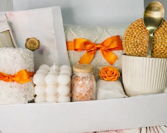 Nurse Graduation Gift - Self Care Gift Box – Cozy Blanket Gift Basket - New Employee Welcome