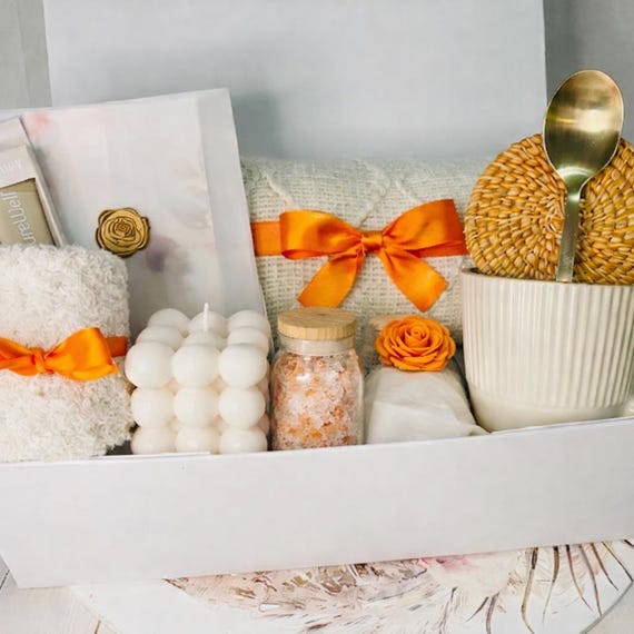 Nurse Graduation Gift - Self Care Gift Box – Cozy Blanket Gift Basket - New Employee Welcome