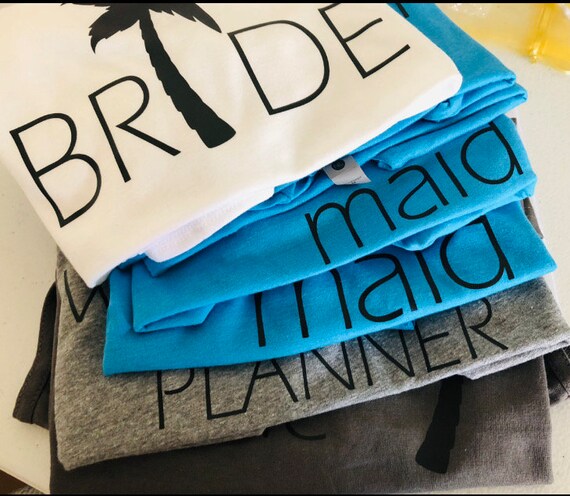 Beach Bachelorette Party Racerback Tank Tops: Last Minute bridesmaid gifts under 30 dollars