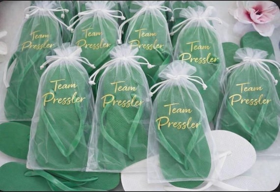 Bulk Reception Flip Flops, Company Retreat Party Favors