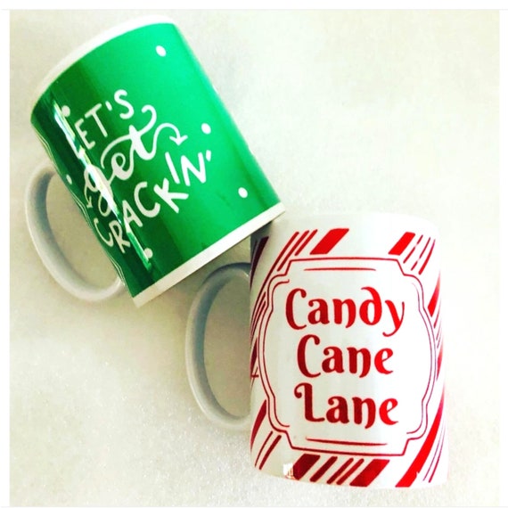 Ceramic Mug & Coaster Set, Christmas mugs, Mug for Santa, Nutcracker Mug, Holiday Gift, Printed Mug with Free Gift Box