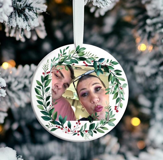 Photo Ornament,  Pet or Family Ornament