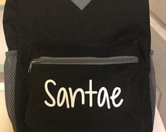 Personalized Iron-On Name Labels: Backpack & Summer Camp