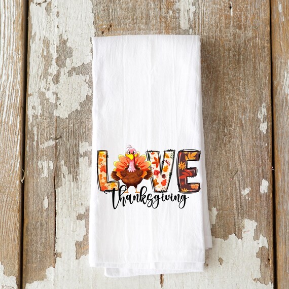 Thanksgiving Kitchen Towel, Turkey Decor for Fall, Kitchen refresh