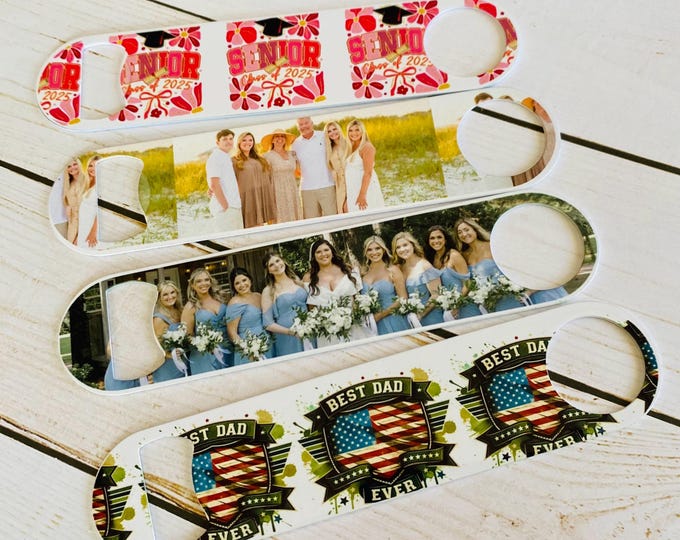 Personalized Magnet Bottle Opener: Custom Wedding Favors