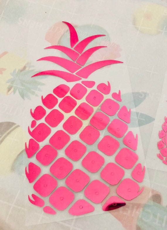 Pineapple Iron On Transfer - DIY for Shirts and Bags