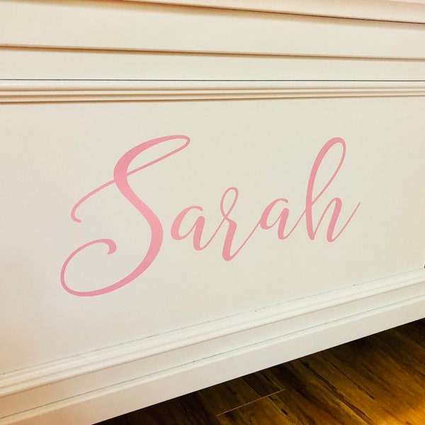 Nursery Decal, Toy Box Decal, Modern Farmhouse Decor, Headboard Decal, Baby Shower Gift, Pastel Room Decors, Gifts
