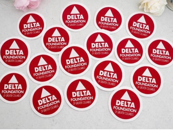 Business Logo Stickers, Company Branding, 2 inch labels