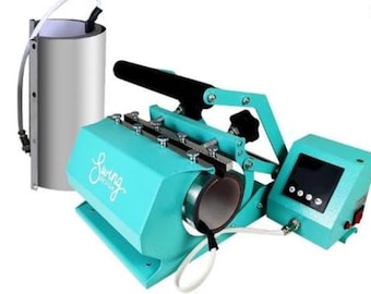 Tumbler Press OR Hat Press OR Clamshell Heat Press, Hot Pink 15x15