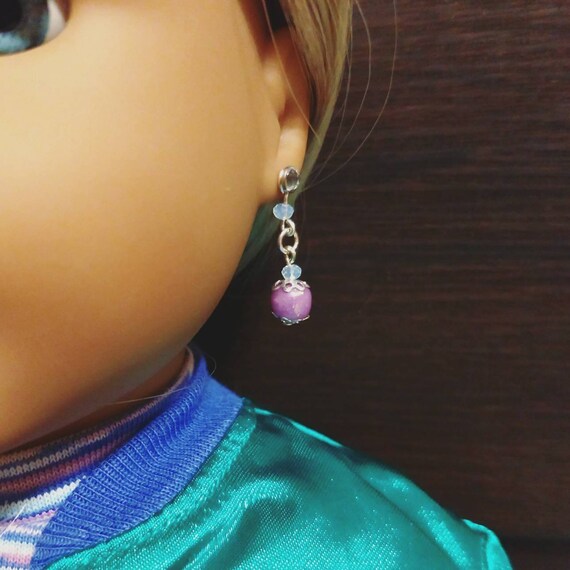 american girl doll earrings