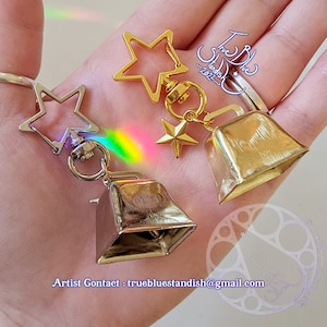 Amuletos de cencerro de vaca de pastoreo celestial