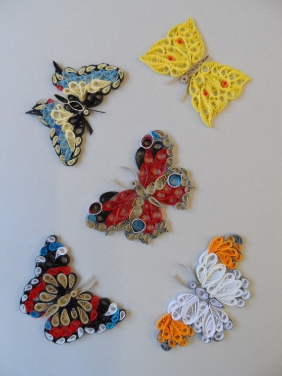 PAPLIN PAPER PAP361 Paplin Quilling Kit Butterflies