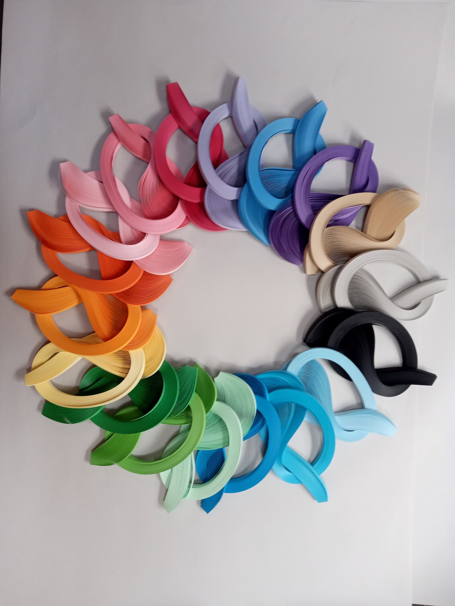 Quilling Paper . 5mm Bulk Pack. 1800 Strips 18 Bundles Etsy