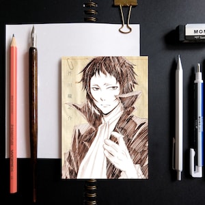 Ryunosuke Sketch Anime Postcard