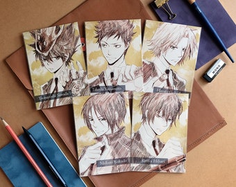 家庭教師ヒットマンREBORN! 沢田綱吉/獄寺隼人 燃えるポストカード