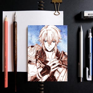 Phainon Honkai: Star Rail Postcard A6 Art Print