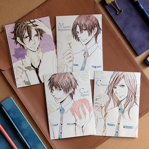 Uta No Prince Sama Sketch Anime Postcard - Tokiya Ichinose / Hijirikawa Masato / Aijima Cecil / Camus