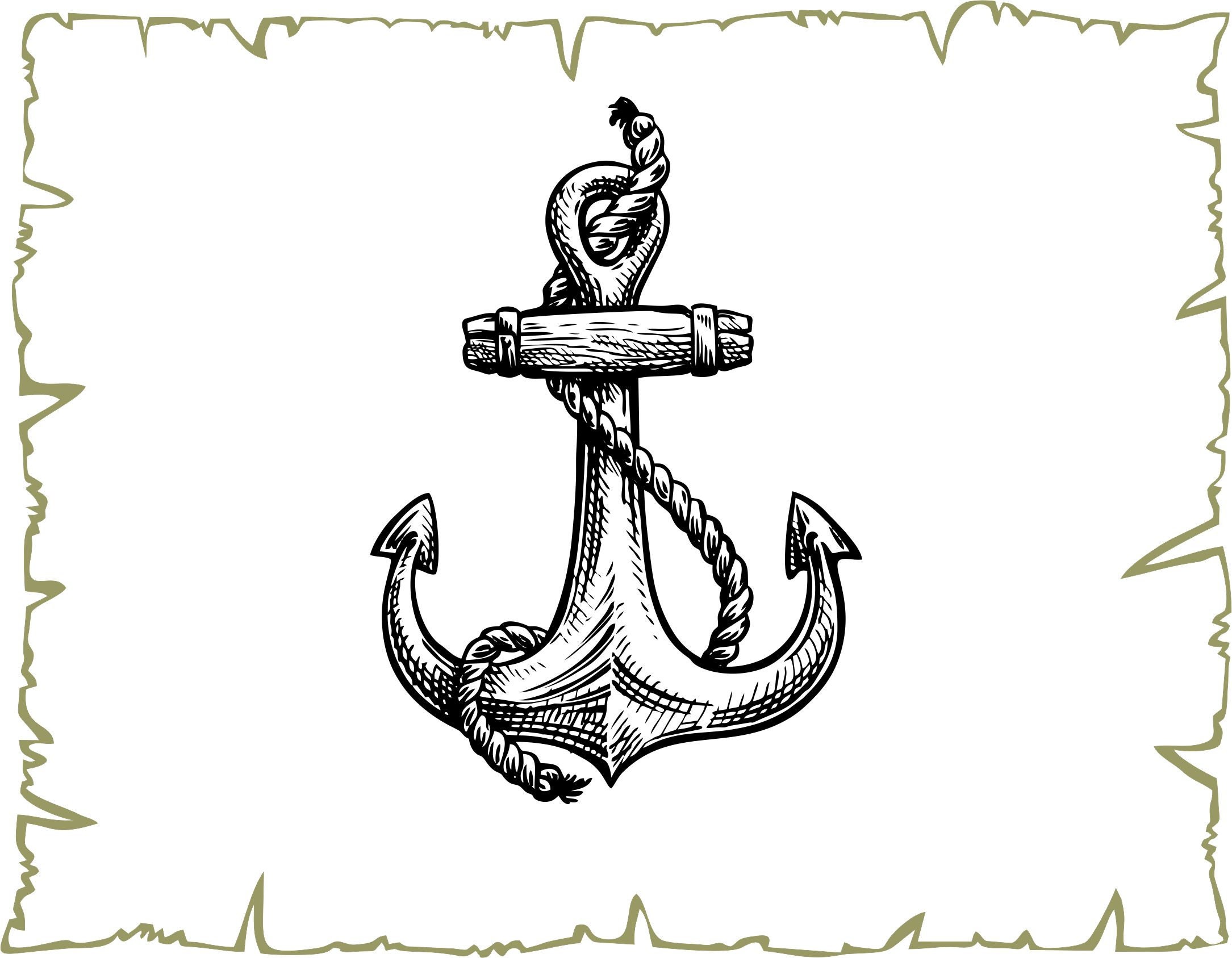 Anchor vector Anchor svg Anchor clipart Nautical SVG | Etsy